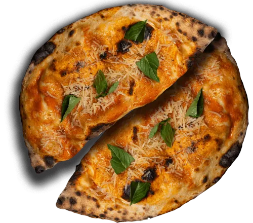 замовити: Піца - Кальцоне "Рок-н-Рол" з Мортаделою + 5 сирів